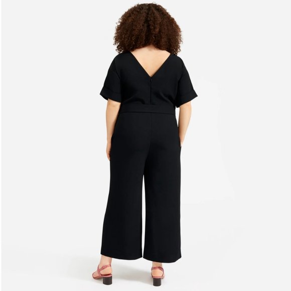 Everlane Japanese GoWeave Short-Sleeve Jumpsuit - Picture 2 of 8